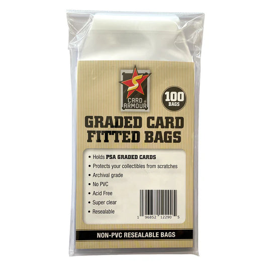 Graded Card Fitting Bags (Pack of 100)