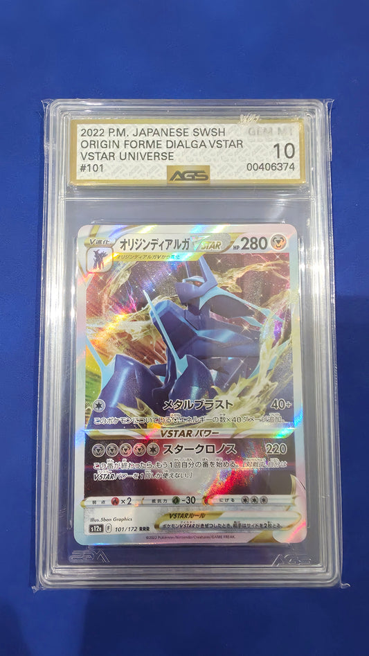 Origin Forme Dialga AGS 10 - Vstar 101/172